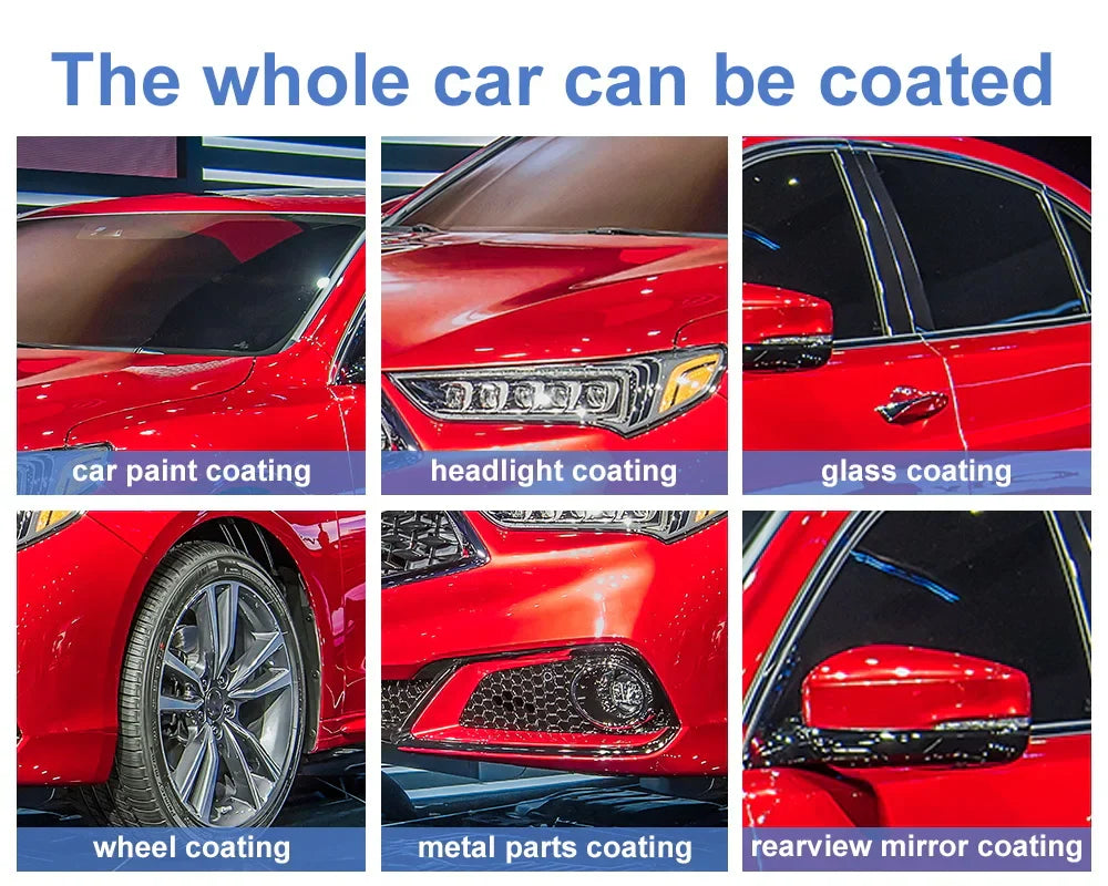 Car Ceramic Nano Coating Liquid Coatin Nano Crystal Hydrophobic Layer Polishing Paint Coating Agent Car Polish Nanos Coatings
