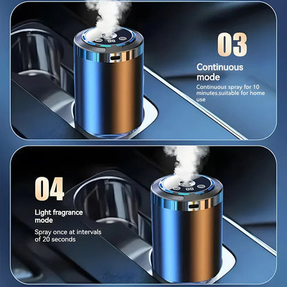 Car Electric Air Diffuser Aroma Car Air Vent Humidifier Mist Aromatherapy Car Air Freshener For Removing Odors Car Accessories